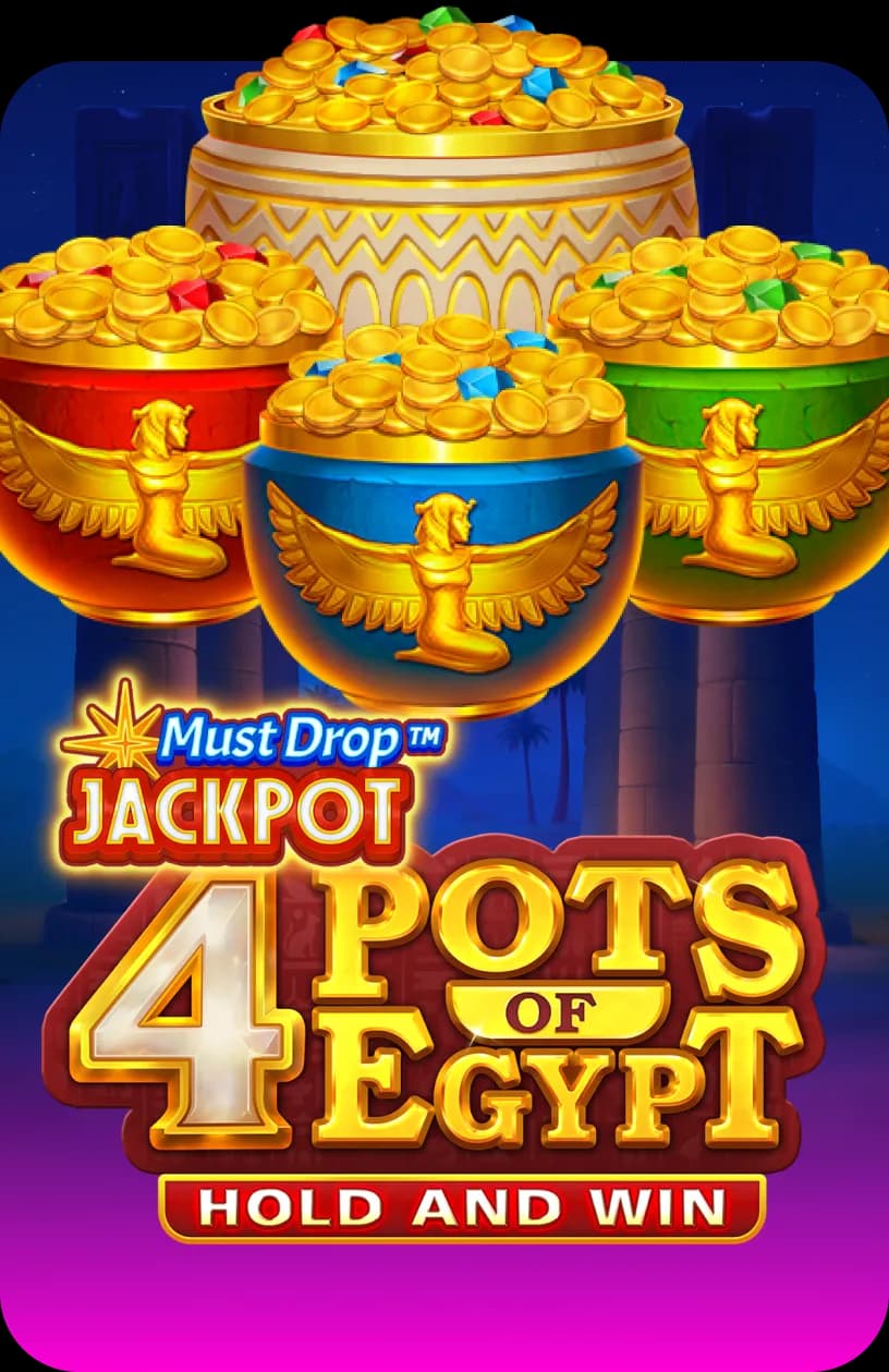 Must Drop JACKPOT 4 Pots of Egypt